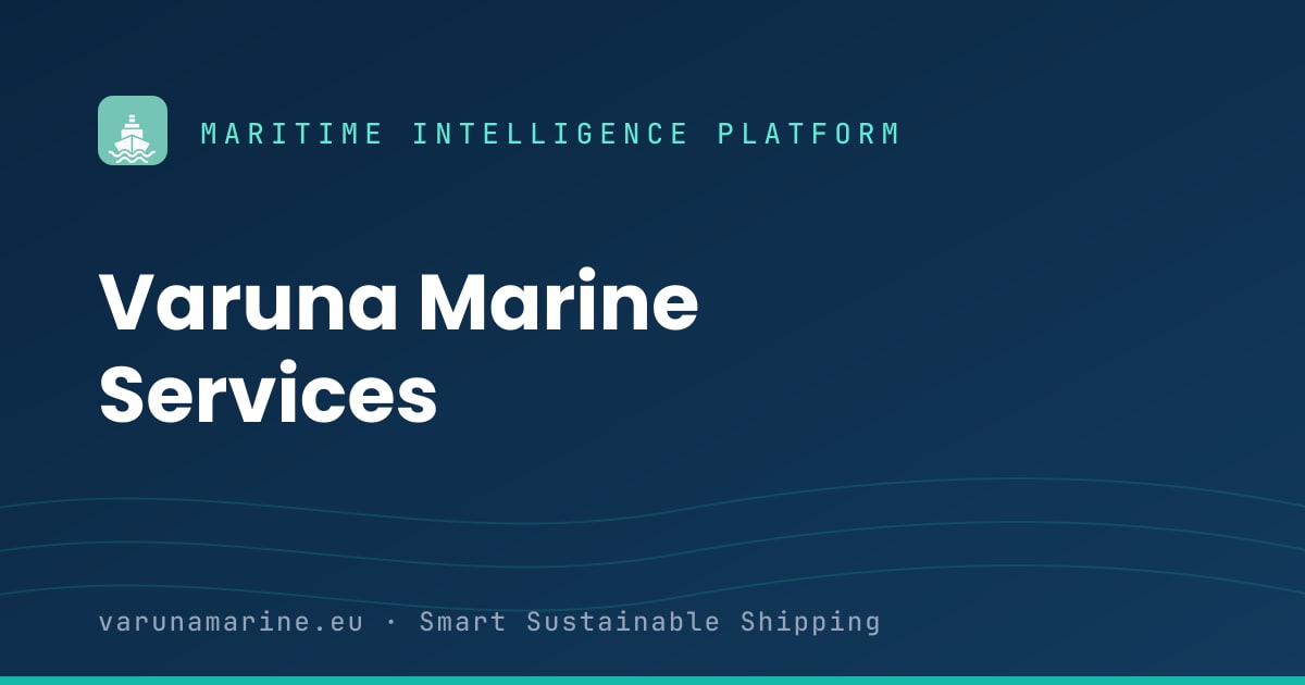 Maritime Compliance & Intelligence Platform | Varuna Marine Services