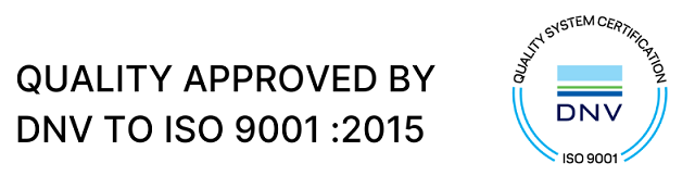 DNV approved ISO 9001:2015 Quality Management