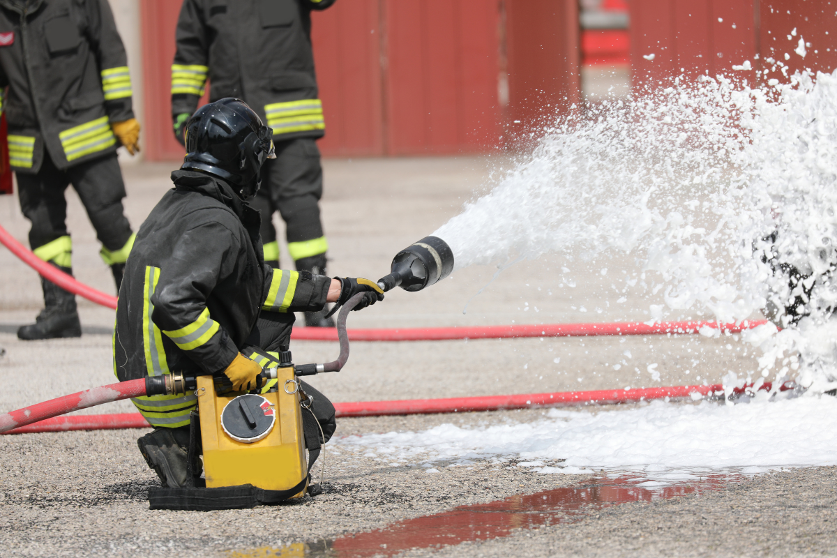 Fire fighting Foam Testing